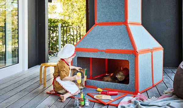 Cabane Créative UniversMontessoris™ – Le Théâtre Montessori Idéal pour Stimuler l’Imagination des Enfants